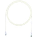 PANDUIT カテゴリ6細径パッチコード 2m オフホワイト UTP28SP2M (品番:UTP28SP2M)(注番7853360)
