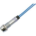 サカズメ LED表示灯 DA-10JPL (AC/DC100V接続)Φ10 青 (品番:DA-10JPL-AC/DC100V-B)(注番7887655)・(送料...