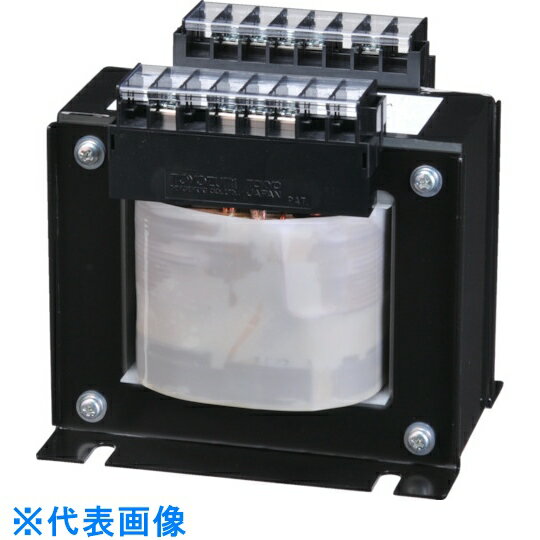 豊澄電源　TZ11シリーズ　100V対100V複巻絶縁トランス　4KVA （品番:TZ11-04KB）（注番7913613）・（送料別途見積り,法人・事業所限定）【大型】