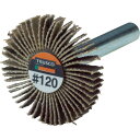 TRUSCO 薄型フラップホイール 30X5X6 #120 5個入 (品番:UF3005-120)(注番7933401)