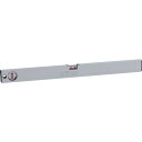 エビスダイヤモンド 磁石付レベル・ホワイト600mm ホワイト/レッド (品番:ED-60MWR)(注番8066874)・(送料別途見積り,法人・事業所限定,取...