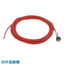 アサダ 1/4PS洗管ホース コック無 20m クイックカプラ仕様 (品番:HD03243)(注番8067983)・(法人・事業所限定,直送元)