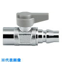□カクダイ ミニチュアボールバルブ (品番:651-89-3/8X20)(注番8074768)・(送料別途見積り,法人・事業所限定,取寄)