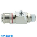 チヨダ 金属カップリング メガフロー2 手動パージタイプ R1/2 (品番:MPS-40M)(注番8082363)・(送料別途見積り,法人・事業所限定,取寄)
