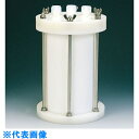 フロンケミカル フッ素樹脂 装置用円筒型容器A型 3000cc (品番:NR0118-002)(注番8115275)・(送料別途見積り,法人・事業所限定,取寄)