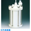 フロンケミカル フッ素樹脂 装置用円筒型容器C型 5000cc (品番:NR0120-003)(注番8115286)・(送料別途見積り,法人・事業所限定,取寄)
