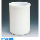 フロンケミカル フッ素樹脂(PTFE) 蓋付円筒型容器 2L (品番:NR0160-008)(注番8115319)・(送料別途見積り,法人・事業所限定,取寄)