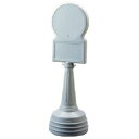 □ユニット 安全掲示板用時計 450φ 80mm厚 (品番:314-59)(注番8115503)・(法人・事業所限定,直送)