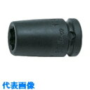 コーケン インパクトサーフェイスソケット 差込角6.35mm 対辺8mm (品番:12410M-8)(注番8120217)・(送料別途見積り,法人・事業所限定,...