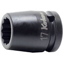 コーケン インパクト12角ソケット 差込角12.7mm 対辺20mm (品番:14405M-20)(注番8120831)・(送料別途見積り,法人・事業所限定,取...