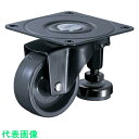 □ハンマー アジャスターフット付 旋回式ナイロン車輪 63mm (品番:105AF-N63)(注番8137030)・(送料別途見積り,法人・事業所限定,取寄)(4)