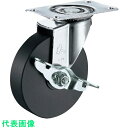 □ハンマー Eシリーズ旋回式MCナイロン車輪 125mm ストッパー付 (品番:415E-MC125)(注番8140575)・(送料別途見積り,法人・事業所限定,取寄)(4)