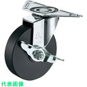 □ハンマー Eシリーズコーナー 旋回式MCナイロン車輪 100mm ストッパー付 (品番:215E-MC100)(注番8141819)・(送料別途見積り,法人・事業所限定,取寄)(4)