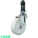 □ハンマー パイプ差込み旋回式ナイロン車輪 65mm φ25用 (品番:4203EN-N65)(注番8143140)・(送料別途見積り,法人・事業所限定,取寄)(4)