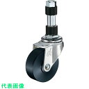 □ハンマー パイプ差込み旋回式MCナイロン車輪 50mm φ19用 (品番:4203EX-MC50)(注番8143171)・(送料別途見積り,法人・事業所限定,取寄)(4)