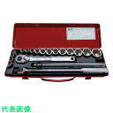 HIT 1/2インチ角 ソケットレンチセット 415ISO (品番:415ISO)(注番8145502)・(送料別途見積り,法人・事業所限定,取寄)