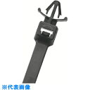 PANDUIT 押し込みタイプナイロン結束バンド 耐候性黒 (500本入) (品番:PLWP1M-D0)(注番8146432)