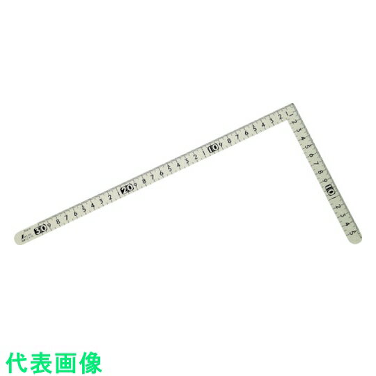 シンワ　曲尺小型　ホワイトサンデー30×15cm　バーコードシール付 （品番:12476）（注番8163840）