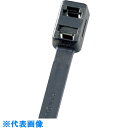PANDUIT ダブルループ結束バンド 耐熱性黒 4.8×300×1.3 (1000本入) (品番:PLB3S-M30)(注番8180373)