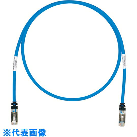 パンドウイット　CAT6A／CAT6　シールドパッチコード　7m　青　STP6X7MBU （品番:STP6X7MBU）（注番8180523）