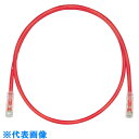 PANDUIT カテゴリ6UTPパッチコード 15m 赤 (品番:UTPSP15MRDY)(注番8180825)