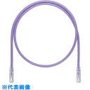 PANDUIT カテゴリ6UTPパッチコード 3m 紫 (品番:UTPSP3MVLY)(注番8180884)