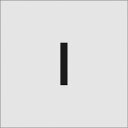 IM ステンシル I 文字サイズ50×40mm (品番:AST-I5040)(注番8186061)