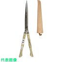 鋼典 刈込鋏 安来鋼付ネジ式トメ付 1尺樫 和釘打桂コブ柄 (品番:A-71)(注番8188015)