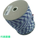 ユタカメイク 強力カラーコード 4mm×100m(青/白) (品番:PSCC-412)(注番8189787)