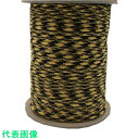 ユタカメイク 強力カラーコード 4mm×100m(黄/黒) (品番:PSCC-413)(注番8189788)