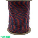 ユタカメイク 強力カラーコード 4mm×100m(赤/青) (品番:PSCC-414)(注番8189789)
