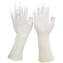 ミドリ安全 低発塵手袋 ロング (指先コート)10双入 LL (品番:MCG-501N-LONG-LL)(注番8192488)