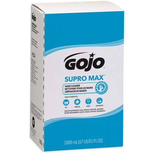 GOJO ゴージョー スープロ エム・エー・エックス ハンドクリーナー 2000mL(TDX用カートリッジ) (品番:7272)(注番8193530) GOJO ゴージョー スープロ エム・エー・エックス ハンドクリーナー 2000mL(TDX用カートリッジ) (品番:7272)(注番8193530)