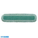 ラバーメイド モップ モッピングシステム マイクロファイバーフリンジ付き 乾拭き用 グリーン 縦228×横1016mm (品番:Q438)(注番8194289)