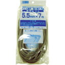 Dio 網押えゴム7m巻 太さ5.5mm グレー (品番:211314)(注番8194819)