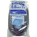 Dio 網押えゴム7m巻 太さ6.8mm グレー (品番:211413)(注番8194820)