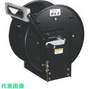 □OKS 高圧ホースリール 耐圧20.5MPa 手動巻 固定据置き型(ホースなし) (品番:HSP-12SDS)(注番8202486)・(法人・事業所限定,直送...