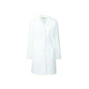 AS 白衣ハーフコート261−90 LL (品番:2-9353-04)(注番8213091)・(送料別途見積り,法人・事業所限定,取寄)