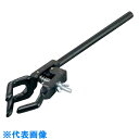 AS 実験器具保持具細管用クランプ・黒 (品番:2-9824-02)(注番8213864)・(送料別途見積り,法人・事業所限定,取寄)