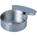AS ステンレスふるい 150×45 蓋・受器 (品番:5-3290-55)(注番8214932)・(送料別途見積り,法人・事業所限定,取寄)