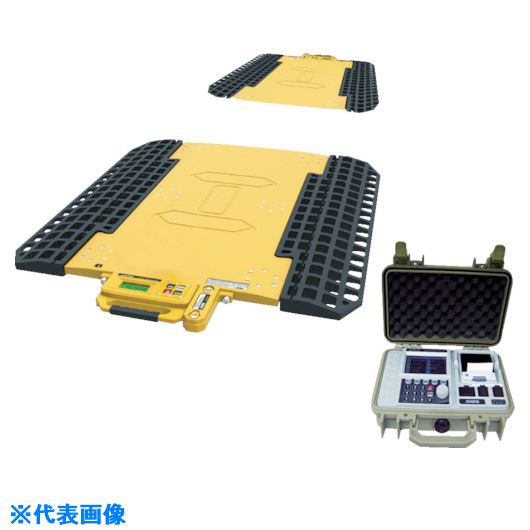 SHUZUI　ロードメーター　スーパージャンボMAX　秤量40t　4パッド　静止計量 〔品番:SJ4-10〕[8217916]「送料別途見積り,法人・事業所限定」【大型】【代引き不可】