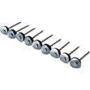 DAIDОHANT ステンレス連結傘釘パワースクリュー 13×45 素地 9本×30連入 (品番:00028150)(注番8218425)