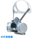 シゲマツ 防毒マスク吸収缶面体 (品番:GM80(M/L))(注番8252450)・(送料別途見積り,法人・事業所限定,取寄)