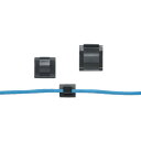 PANDUIT 固定具 コードクリップアクリル系粘着テープ付耐候性黒1000個入 (品番:ACC19-AT-M0)(注番8257217)・(送料別途見積り,法人...