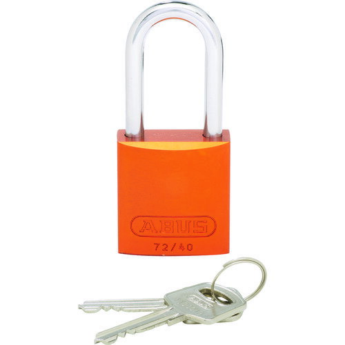 PANDUIT ロックアウト用ハイセキュリティパドロック ツル長タイプ オレンジ (品番:PSL-7OR-LS)(注番8257455) PANDUIT ロックアウト用ハイセキュリティパドロック ツル長タイプ オレンジ (品番:PSL-7OR-LS)(注番8257455)