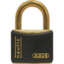 ABUS 真鍮南京錠 T84MB−40 (ブリスターパック) 《5個入》 (品番:BPT84MB-40)(注番8265415×5)・(送料別途見積り,法人・事業...