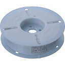 カメダ カラータイ 600m 白 (品番:CT-600M-W)(注番8265525)・(送料別途見積り,法人・事業所限定,取寄)