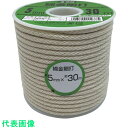 ユタカメイク 綿金剛打ロープ ボビン巻 5mm×30m (品番:RCX-3)(注番8276070)