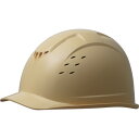 ミドリ安全 ABS製ヘルメット 高通気タイプ クリーム (品番:SC-13BVRA-KP-CR)(注番8279093)・(送料別途見積り,法人・事業所限定,取寄)