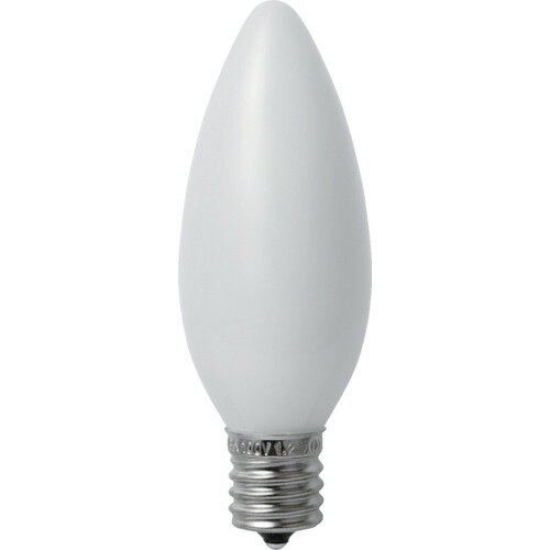 ELPA 電球(LED) LED電球シャンデリアE17 明るさ50lm 電球色相当 (品番:LDC1L-G-E17-G322)(注番8290015)